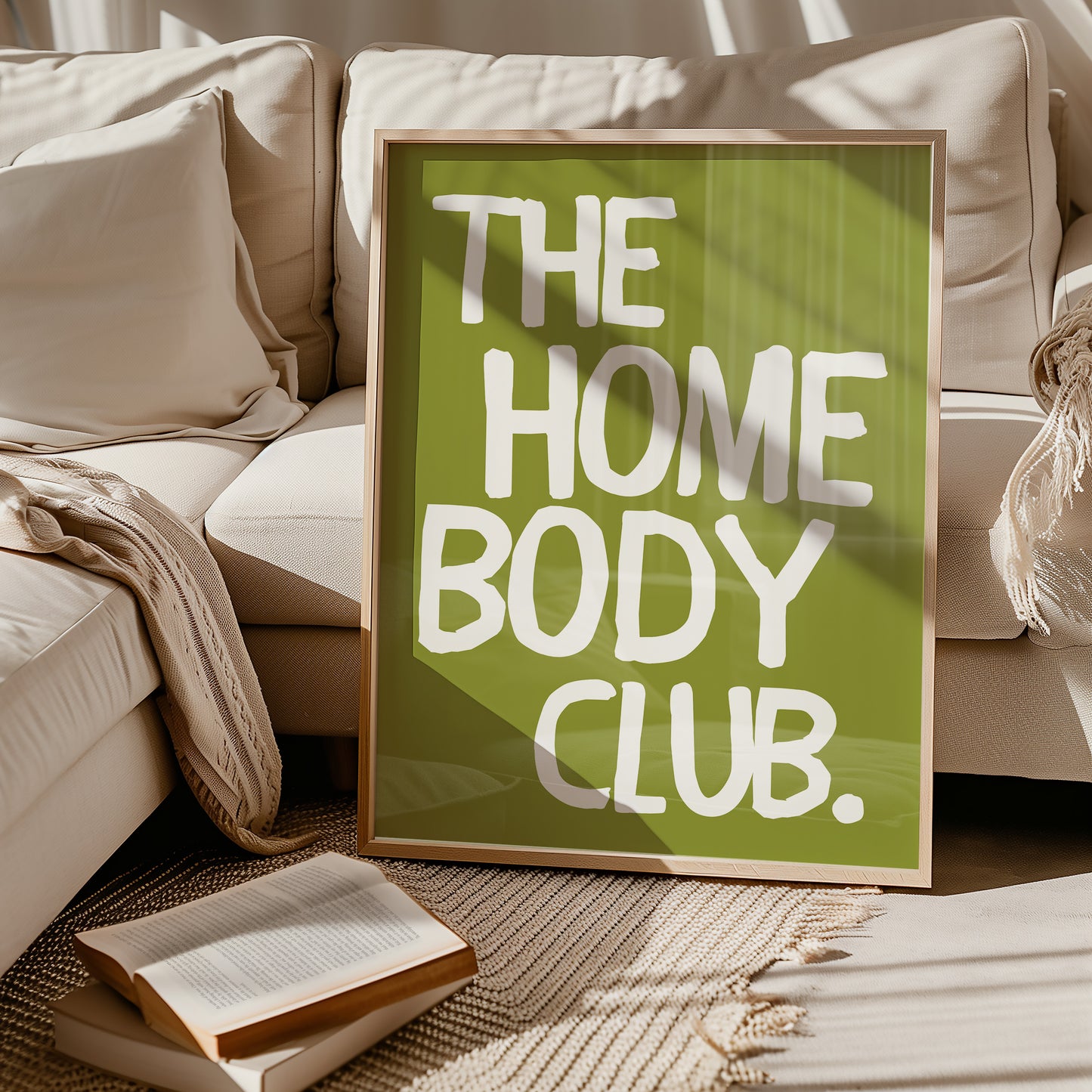 The Homebody Club Bold Print - Green