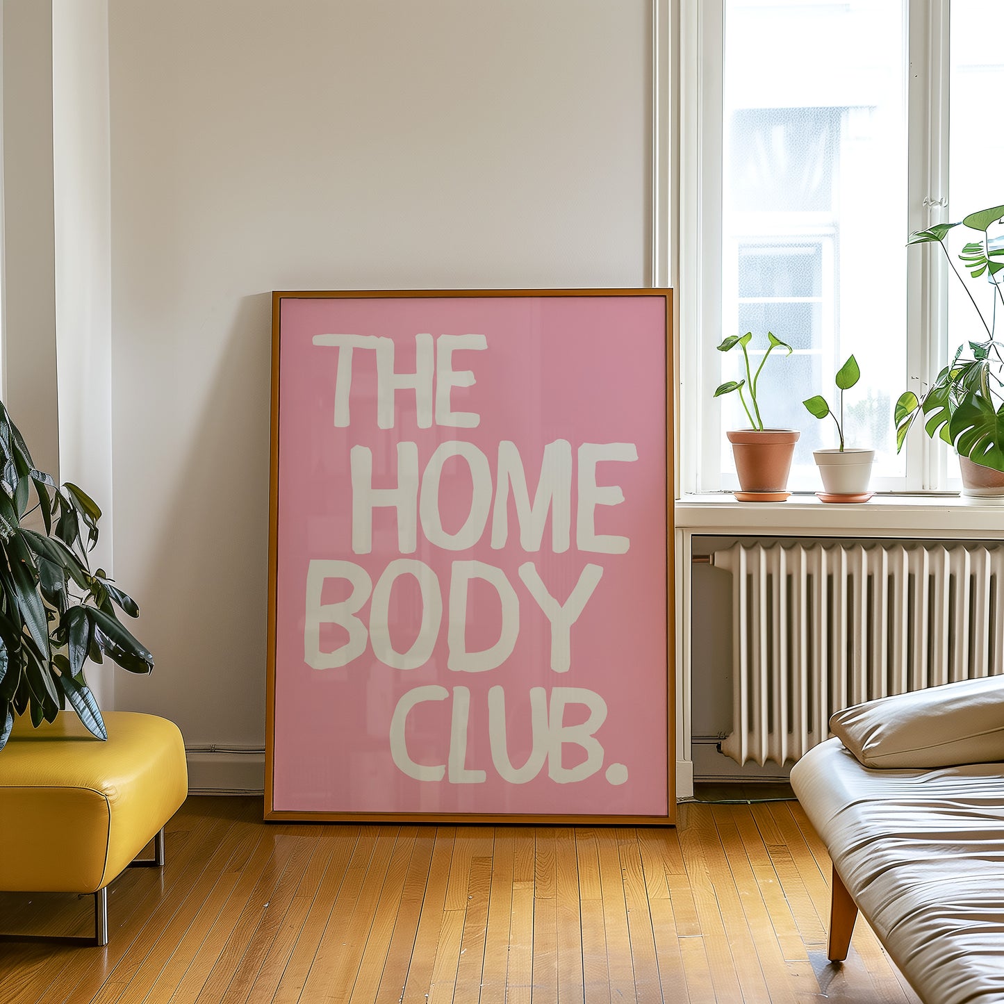 The Homebody Club Bold Print - Pink