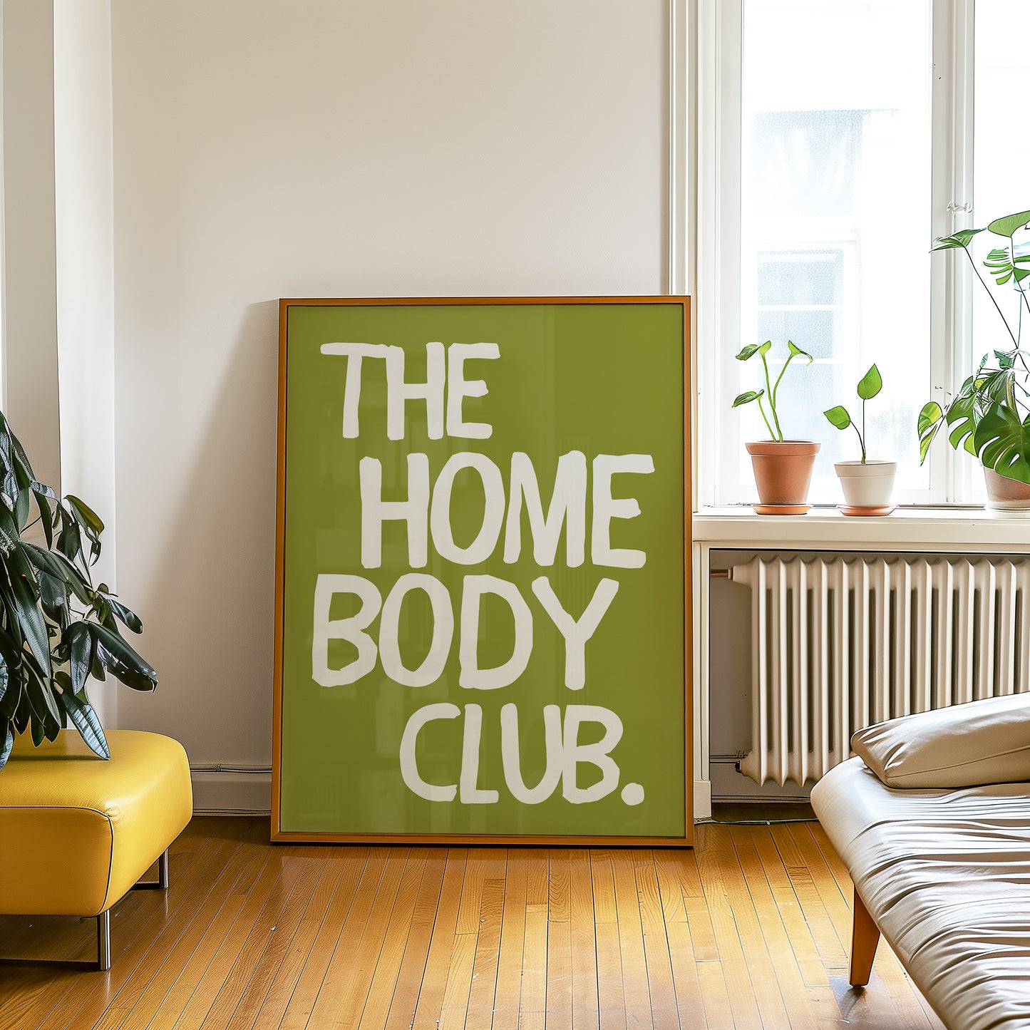 The Homebody Club Bold Print - Green
