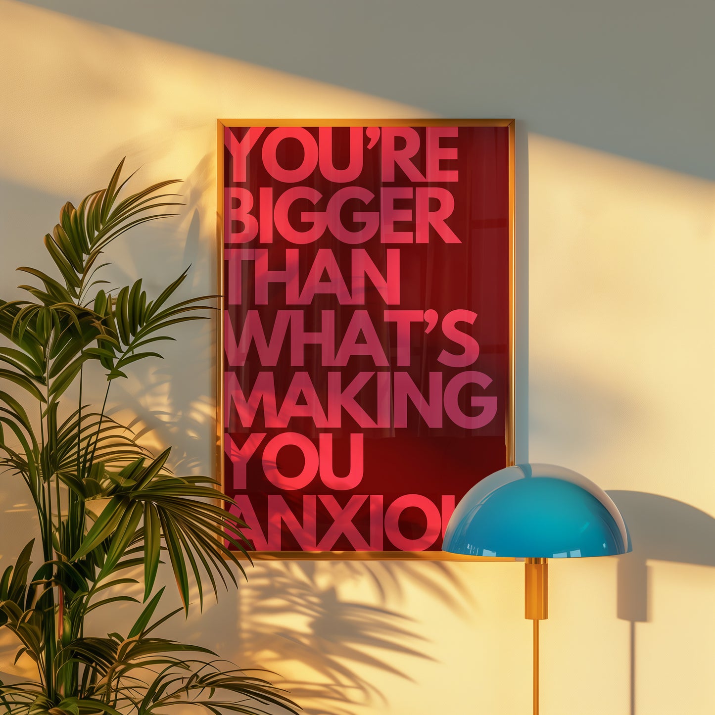 Bigger Than Print - Pink Red