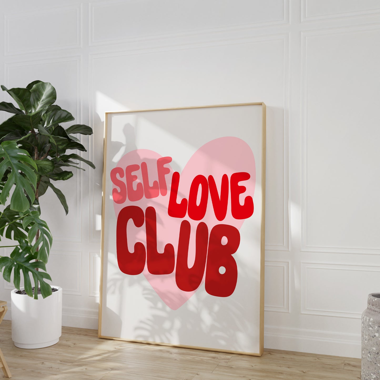 HEART SELF LOVE CLUB - RED