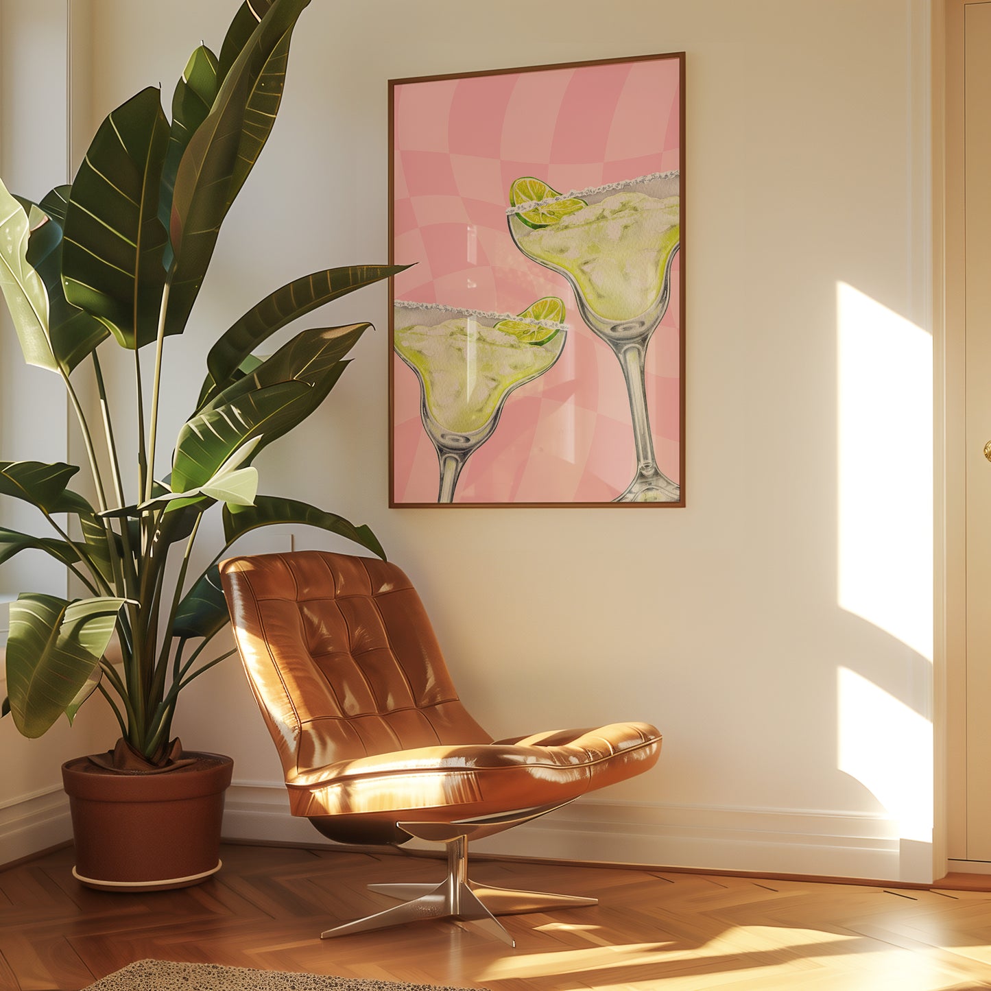 Groovy Margarita Print - Pink