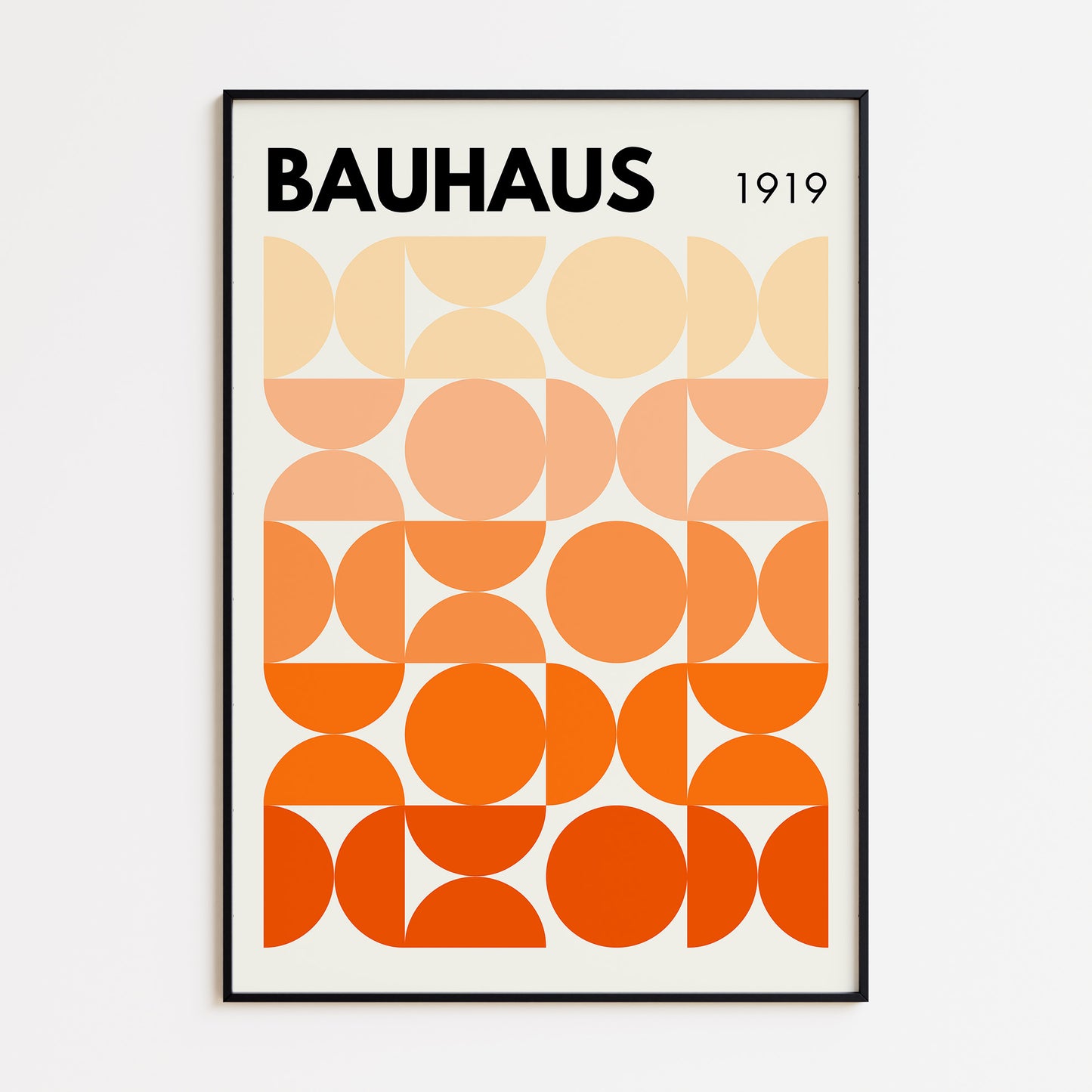 BAUHAUS ORANGE I