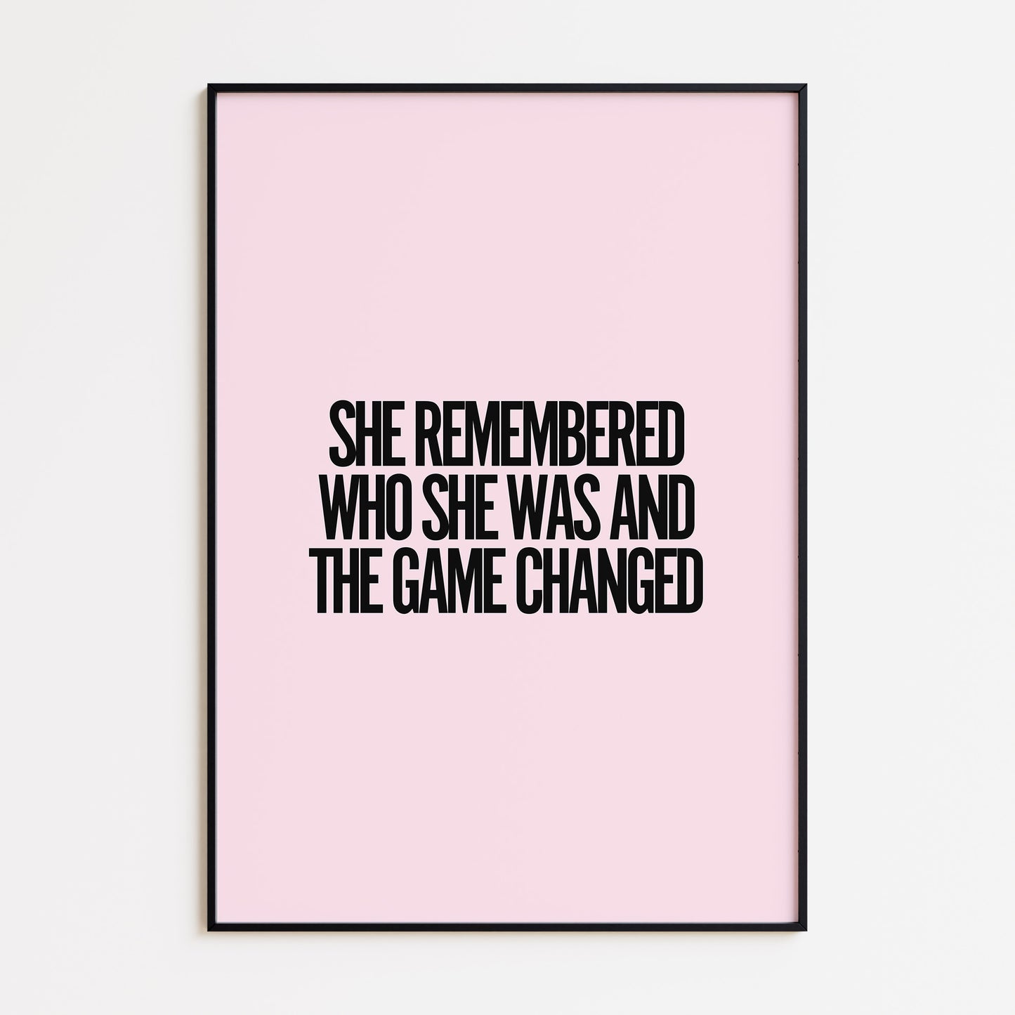 GAME CHANGED - PINK