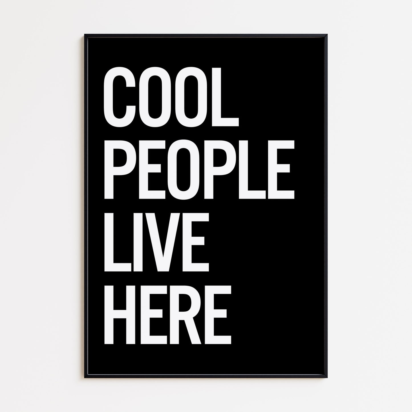 Cool People Print