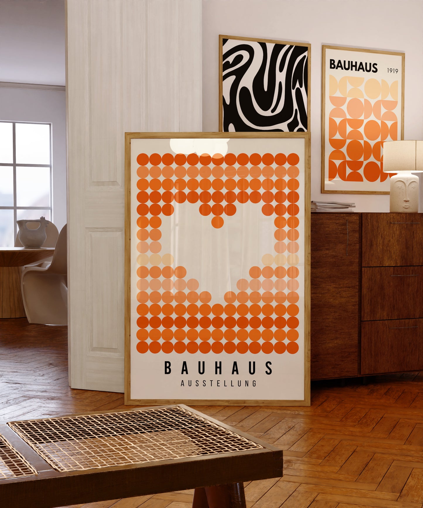BAUHAUS ORANGE HEART