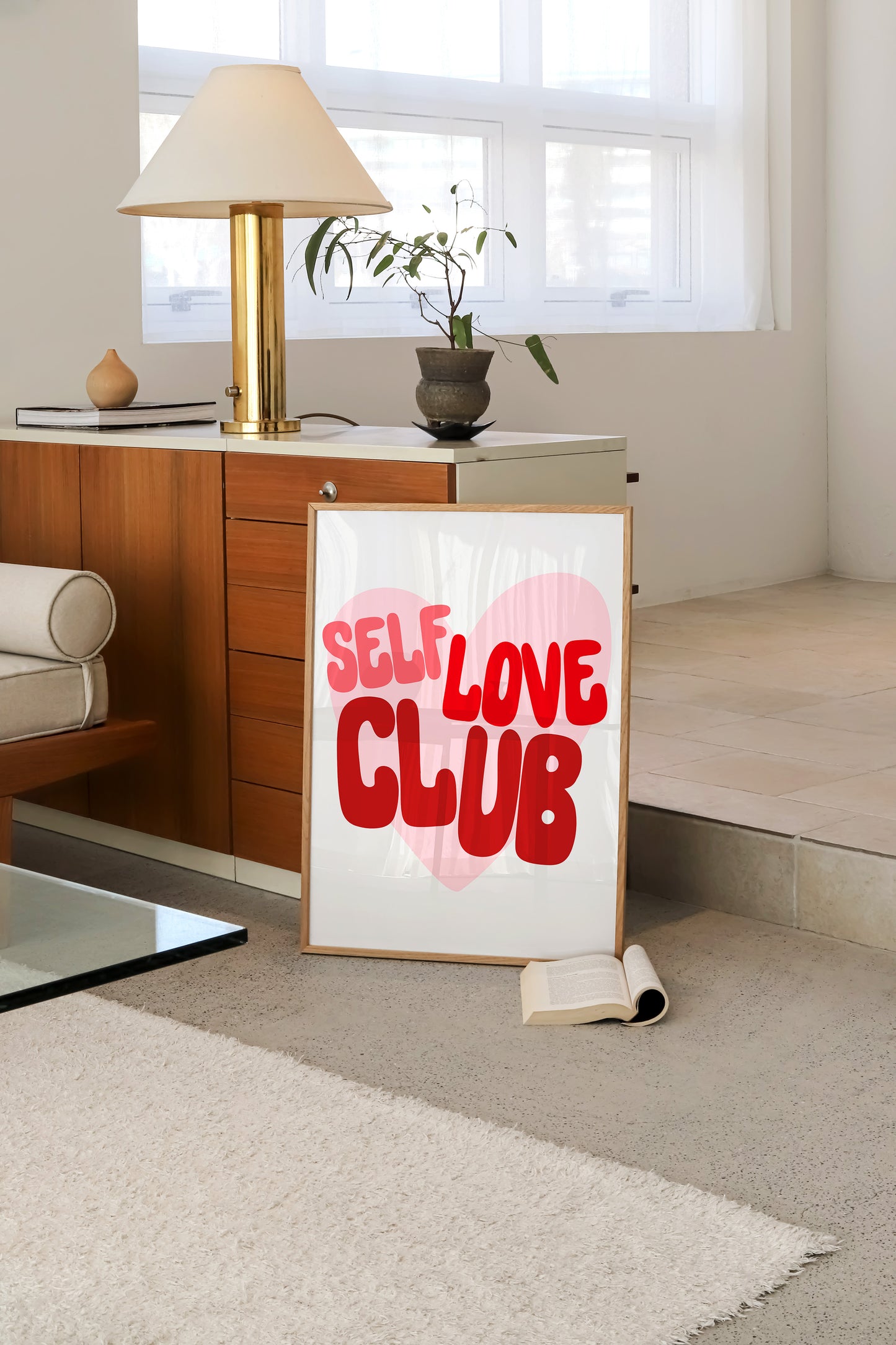 HEART SELF LOVE CLUB - RED