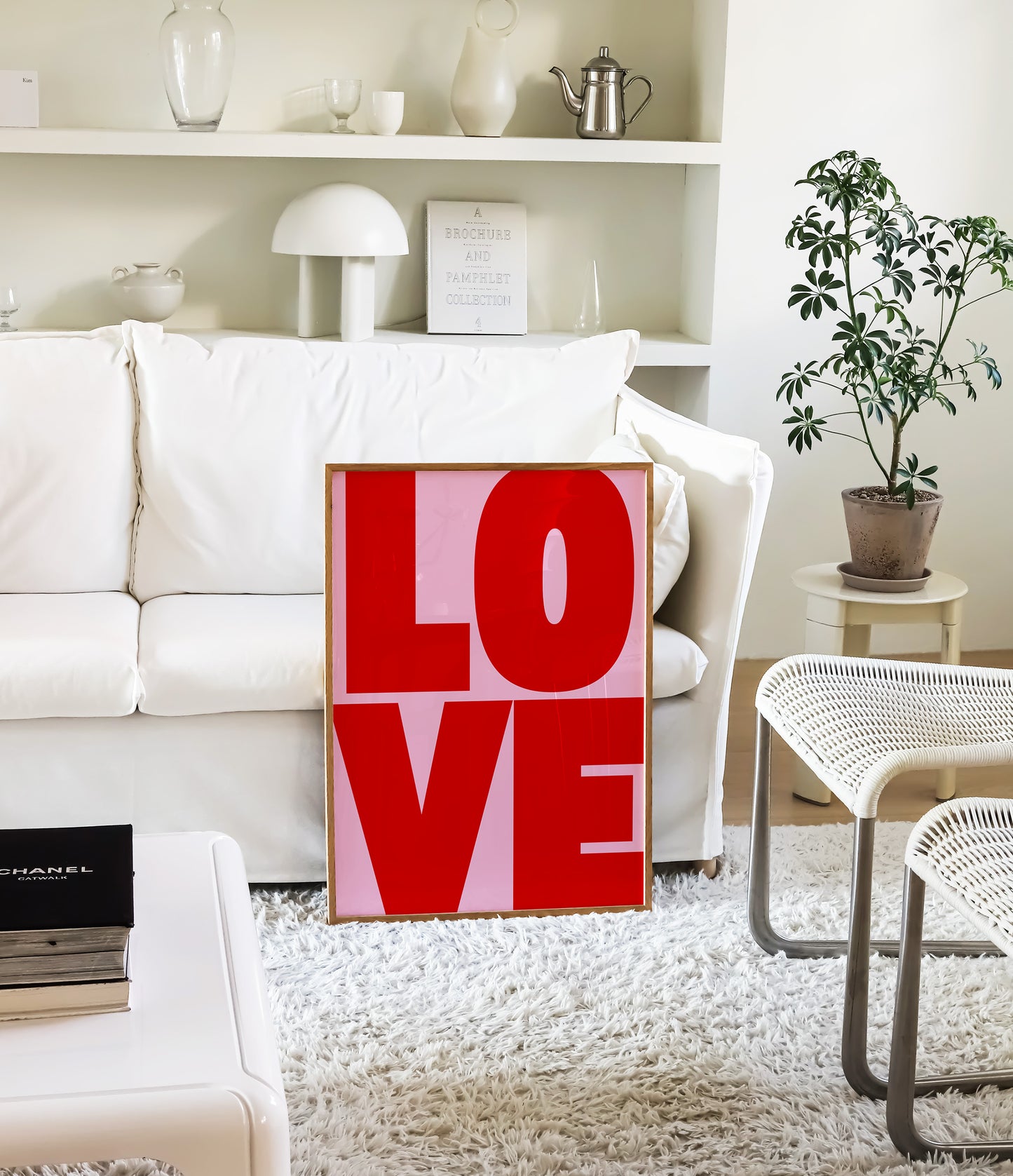 LOVE BOLD - PINK RED