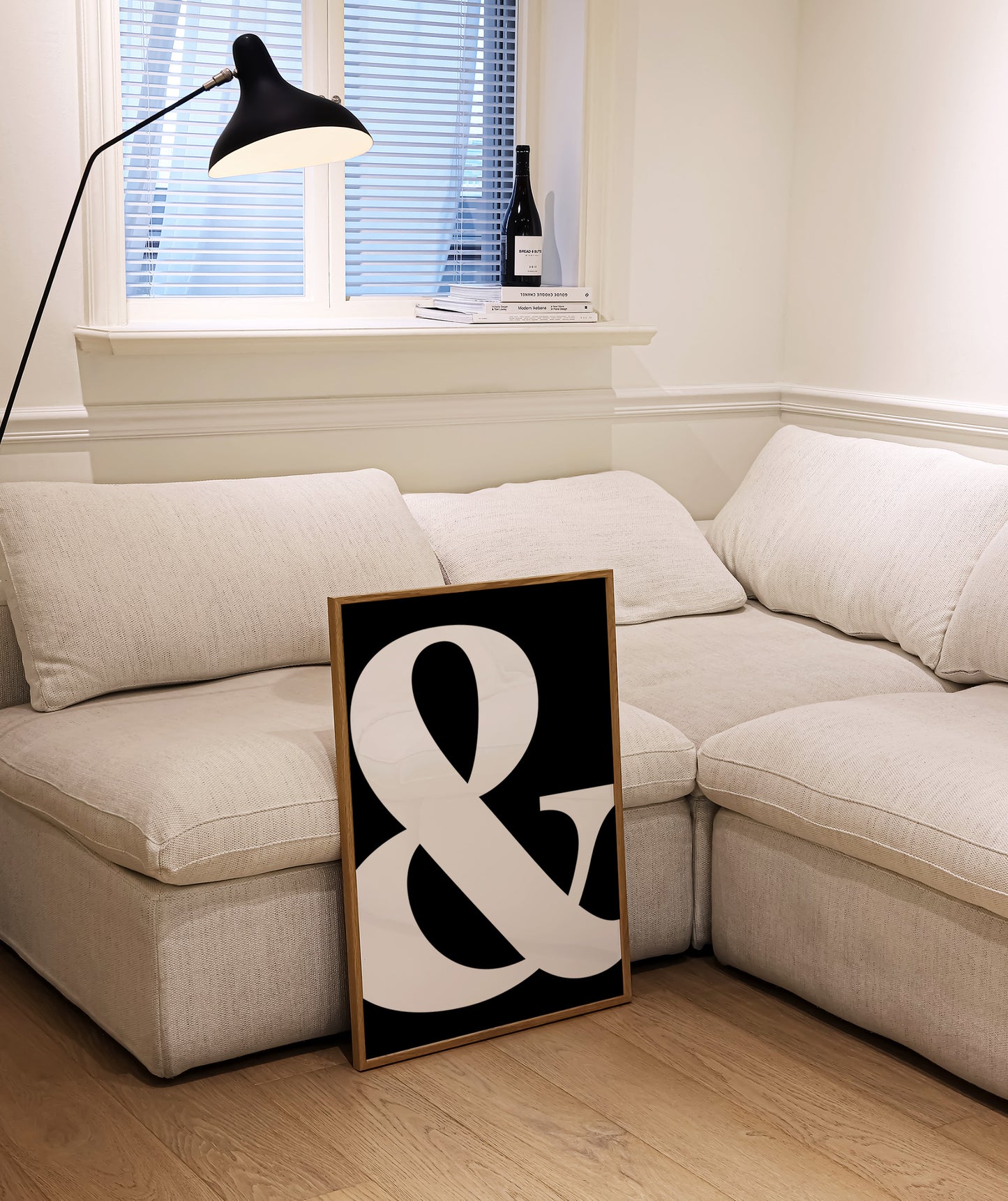 AMPERSAND PRINT - BLACK