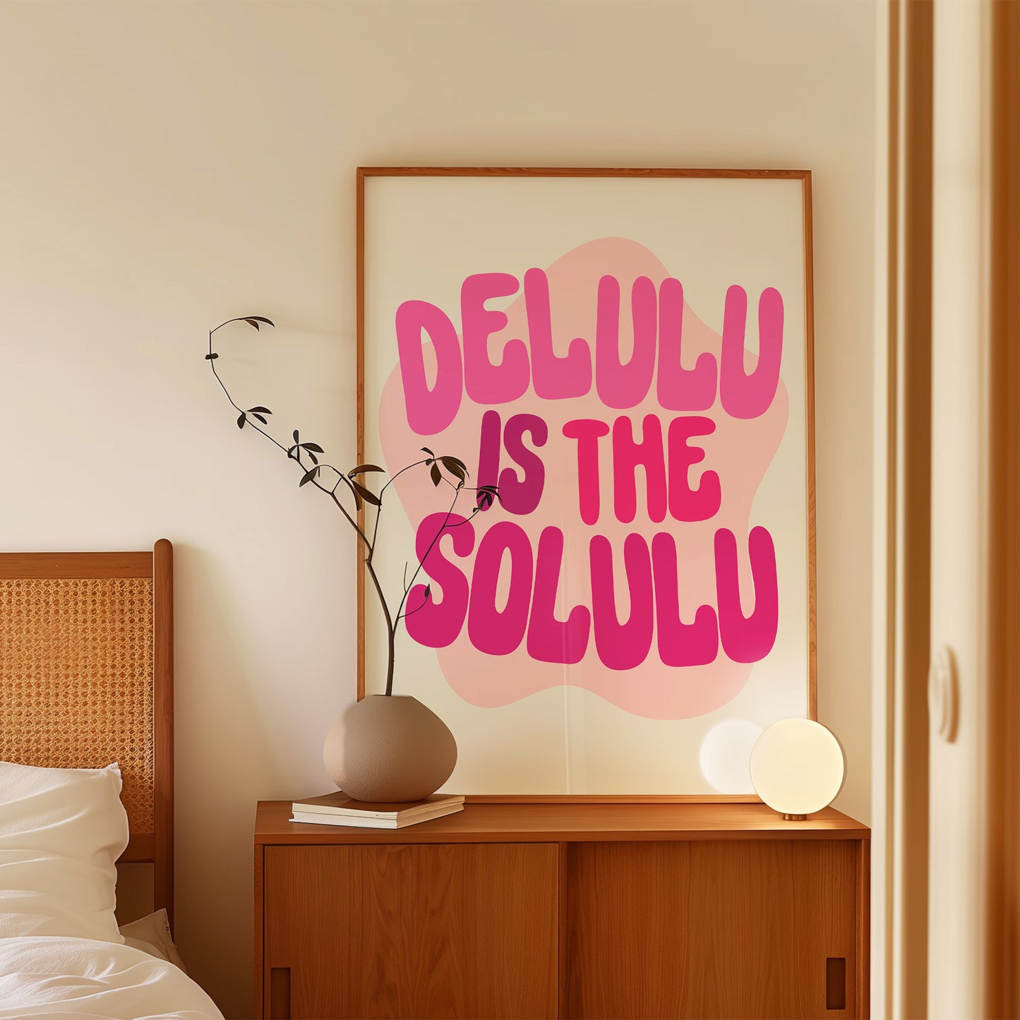 Delulu Is The Solulu Print