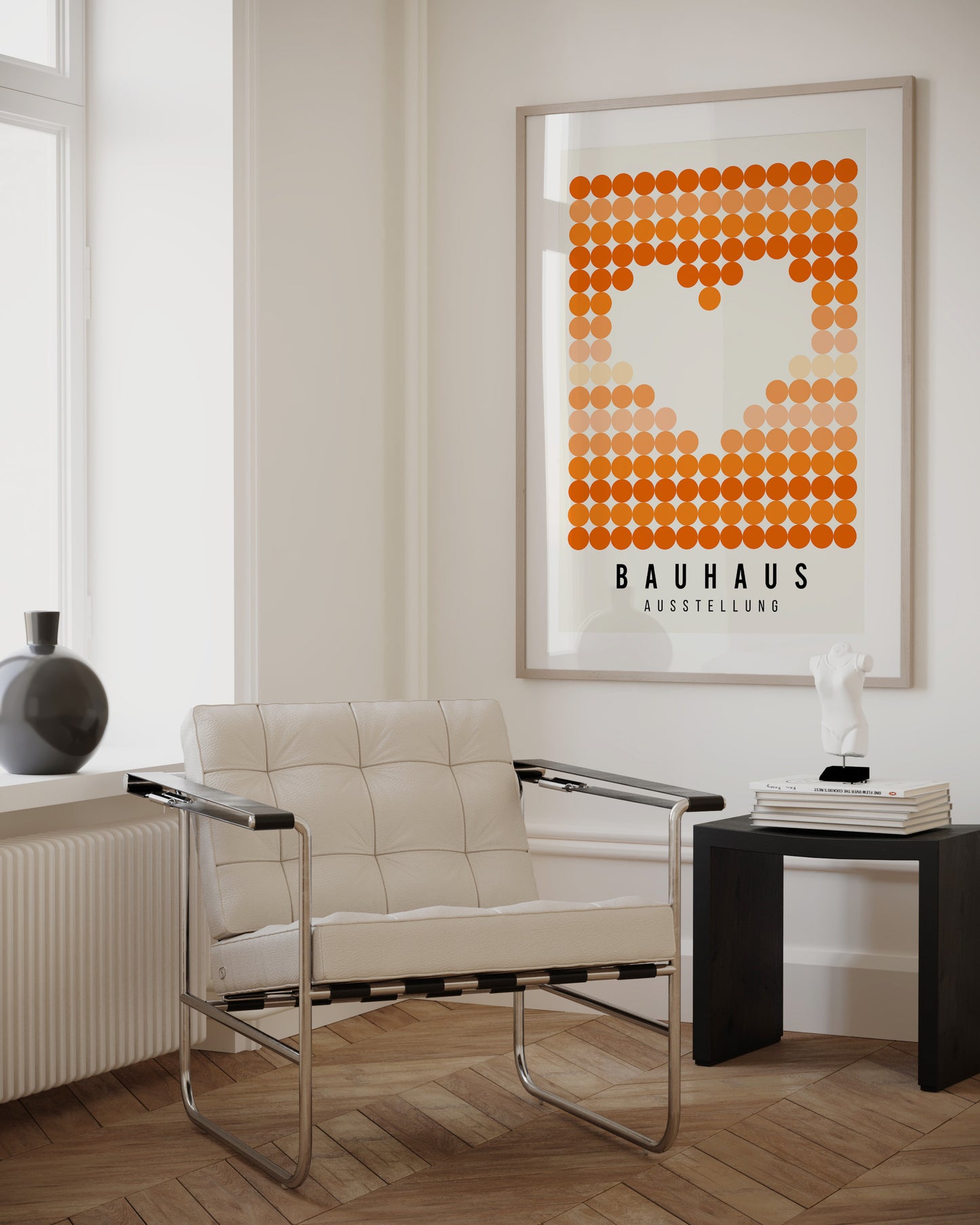 BAUHAUS ORANGE HEART