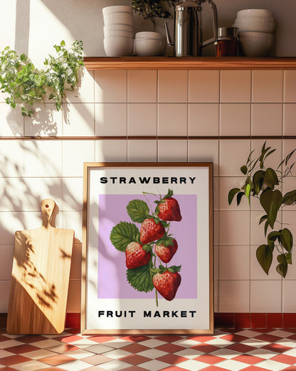 FRUIT MARKET - STAWBERRY