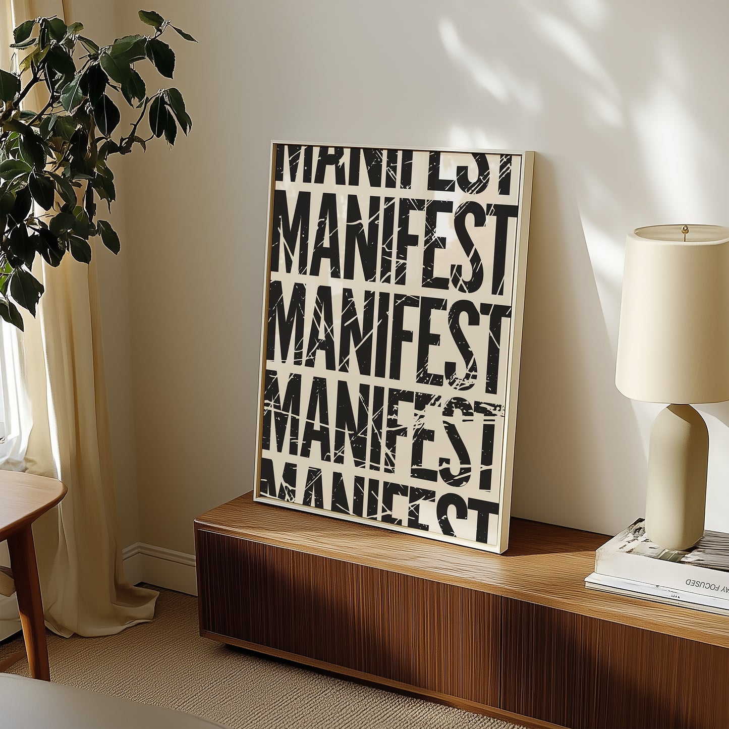 MANIFEST DISTRESSED - BLACK