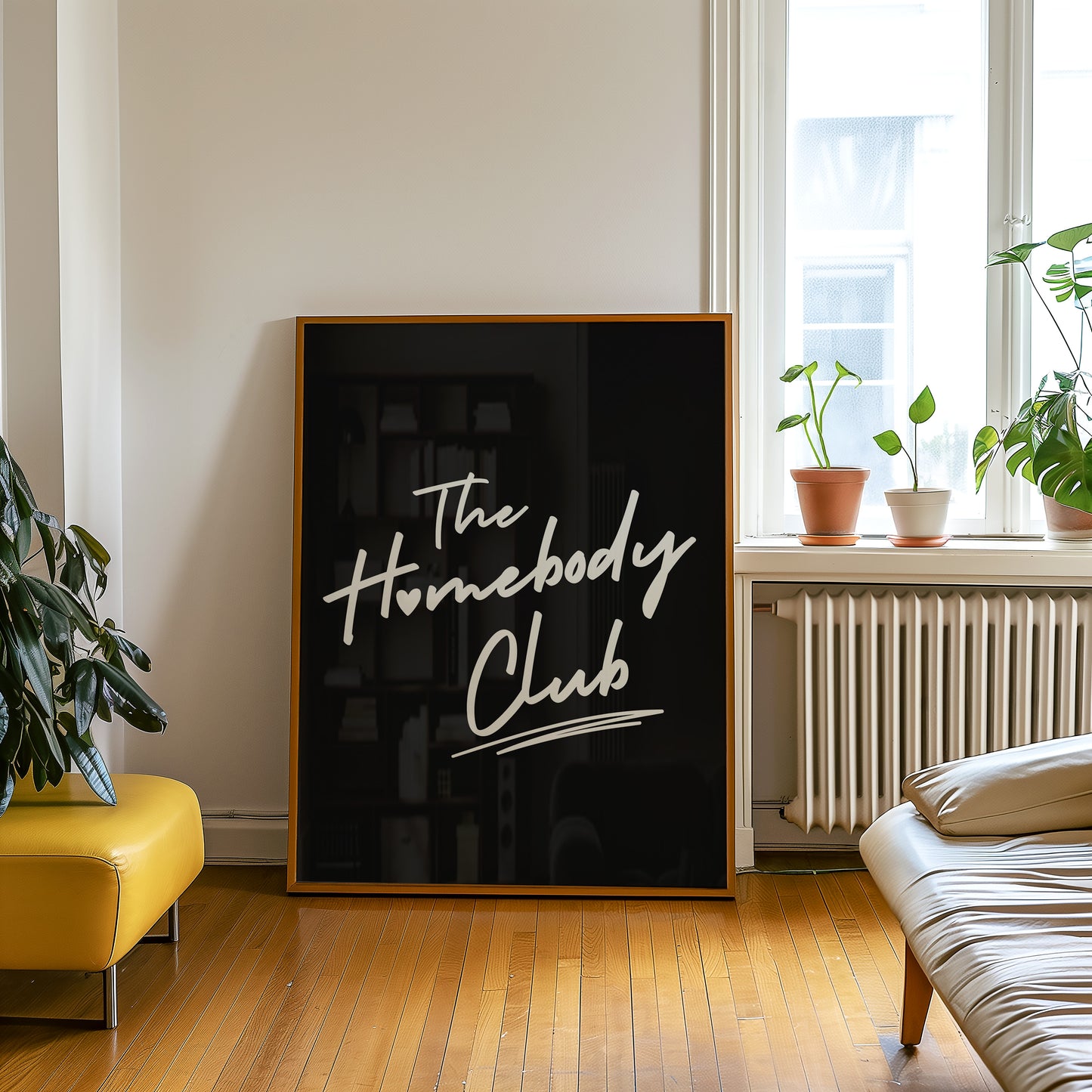 THE HOMEBODY CLUB - BLACK