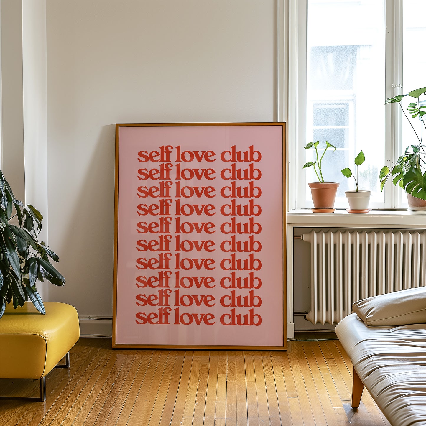 SELF LOVE CLUB - PINK RED