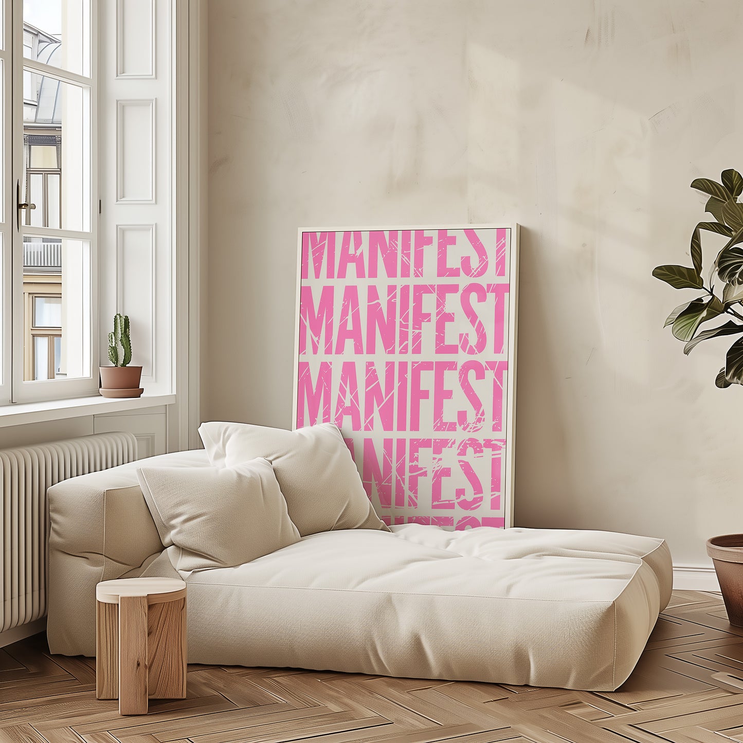 MANIFEST DISTRESSED - PINK