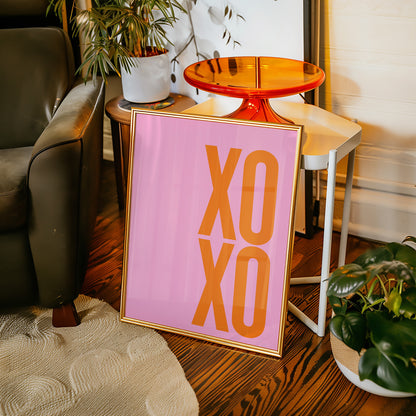 XOXO - PINK ORANGE