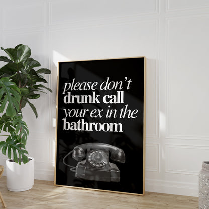 DRUNK CALL EX - BLACK