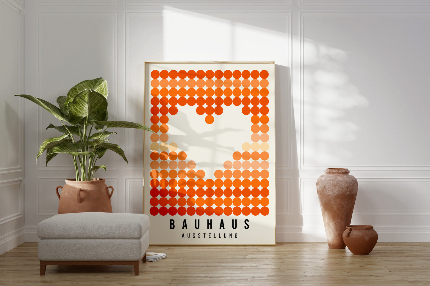 BAUHAUS ORANGE HEART