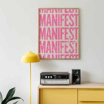 MANIFEST DISTRESSED - PINK