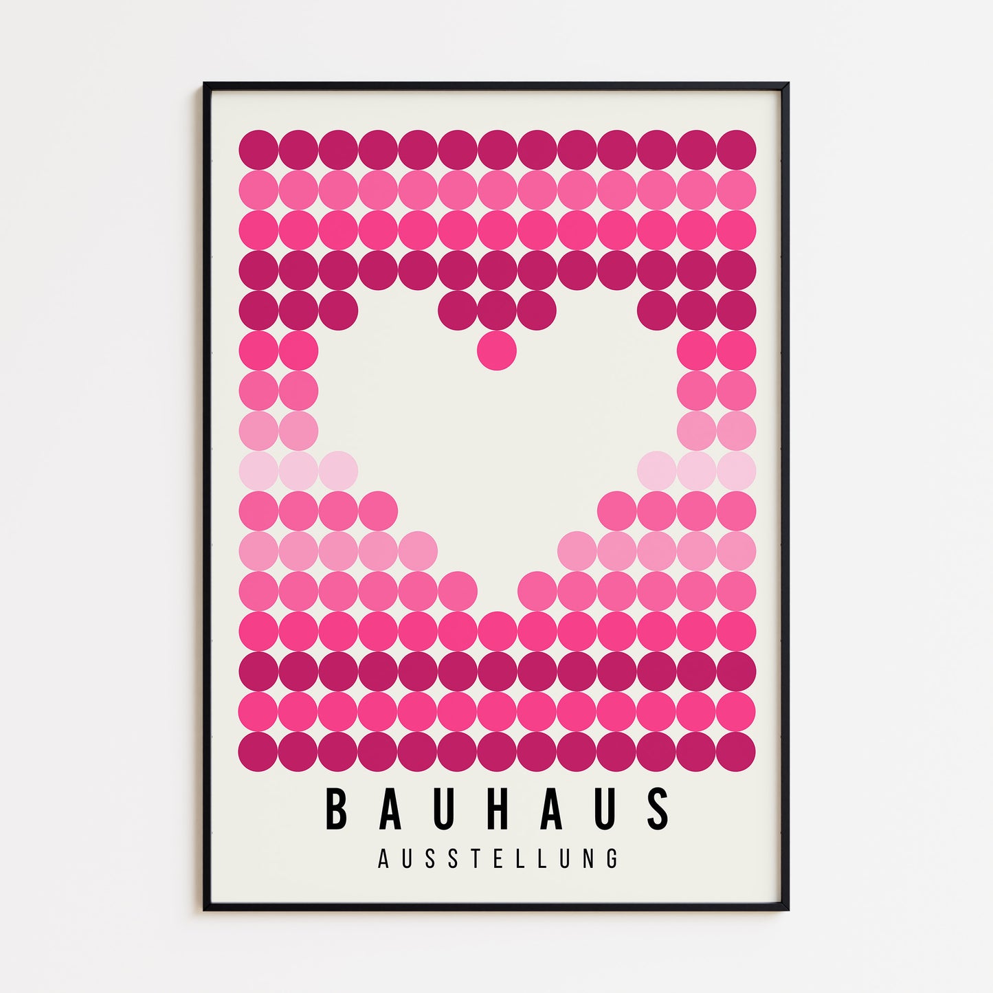 BAUHAUS PINK HEART