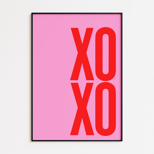 XOXO - PINK RED