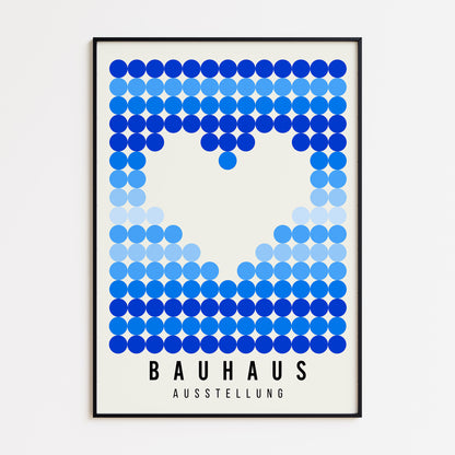 BAUHAUS BLUE HEART