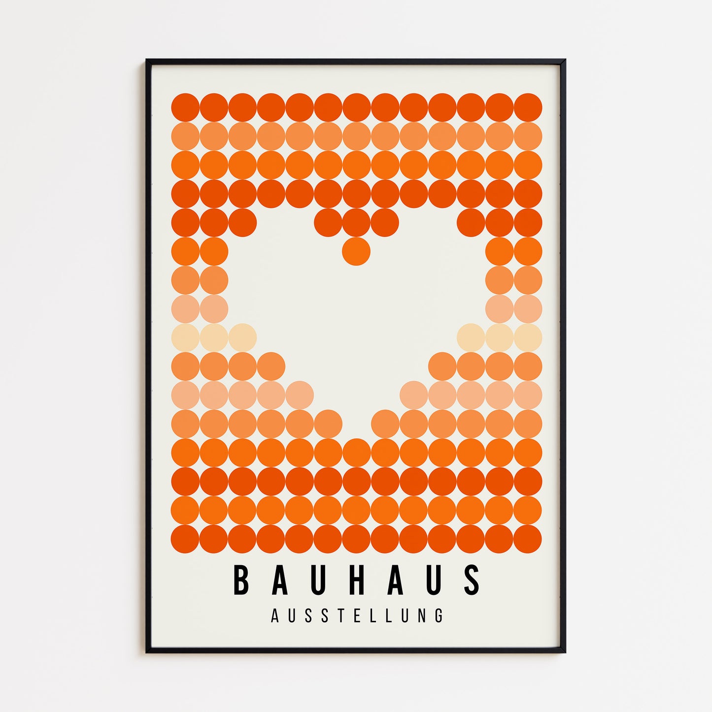 BAUHAUS ORANGE HEART