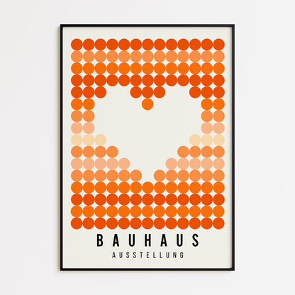 BAUHAUS ORANGE HEART