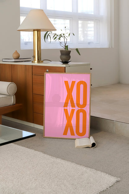 XOXO - PINK ORANGE