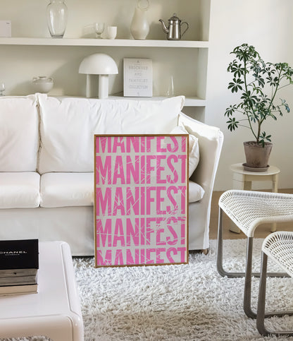 MANIFEST DISTRESSED - PINK