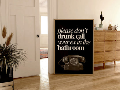 DRUNK CALL EX - BLACK